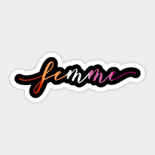 Femme Sticker